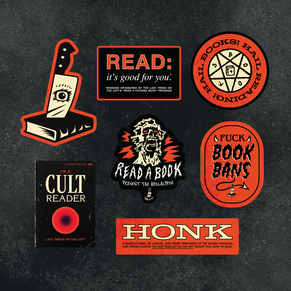 Last Press on the Left Sticker Pack